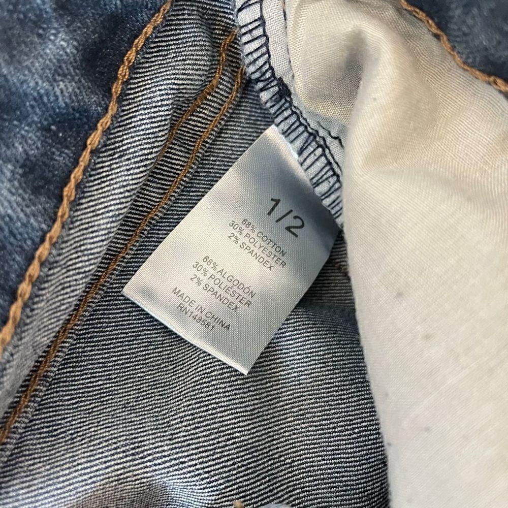 NEW! Cafe Denim| Medium Blue| Stretch|Skinny Leg| Size 1/2 - Picture 8 of 12